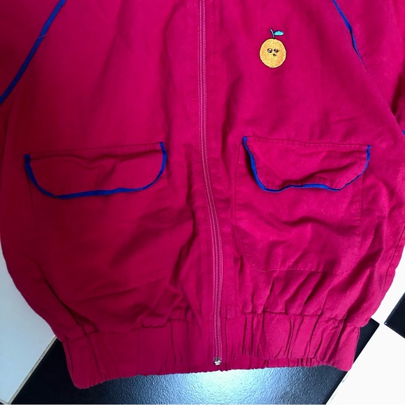 The Campamento Kids Pink Embroidered Jacket sz 11-12Y Can Fit Women up to Sz S-M - Picture 5 of 10